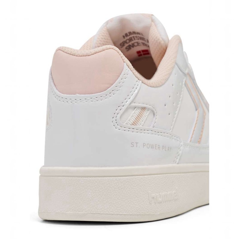 Basket Hummel St Power Play Wm2 Femme Blanche | 223276-347