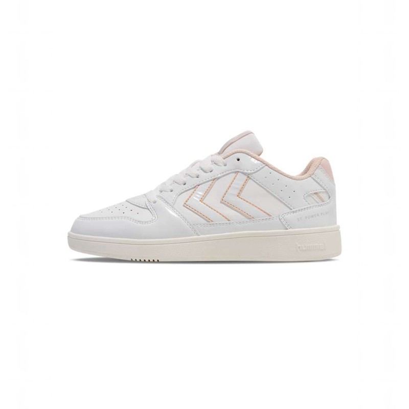 Basket Hummel St Power Play Wm2 Femme Blanche | 223276-347