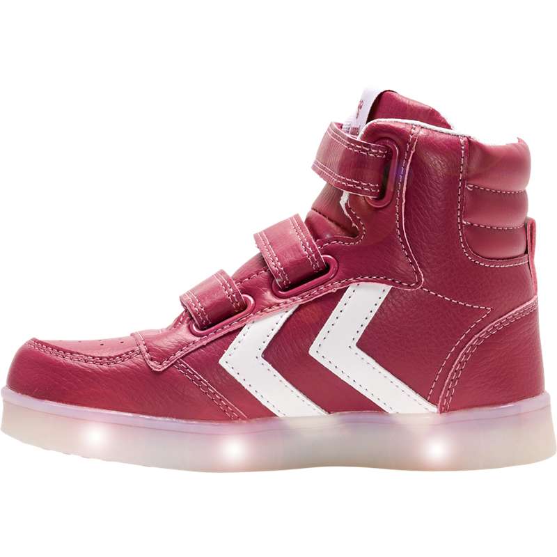 Basket Hummel Stadil Flash Jr Enfant Rose | 921299-269