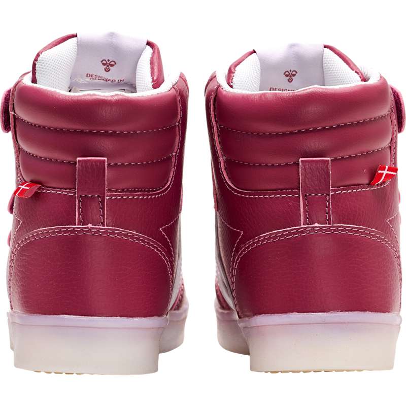 Basket Hummel Stadil Flash Jr Enfant Rose | 921299-269