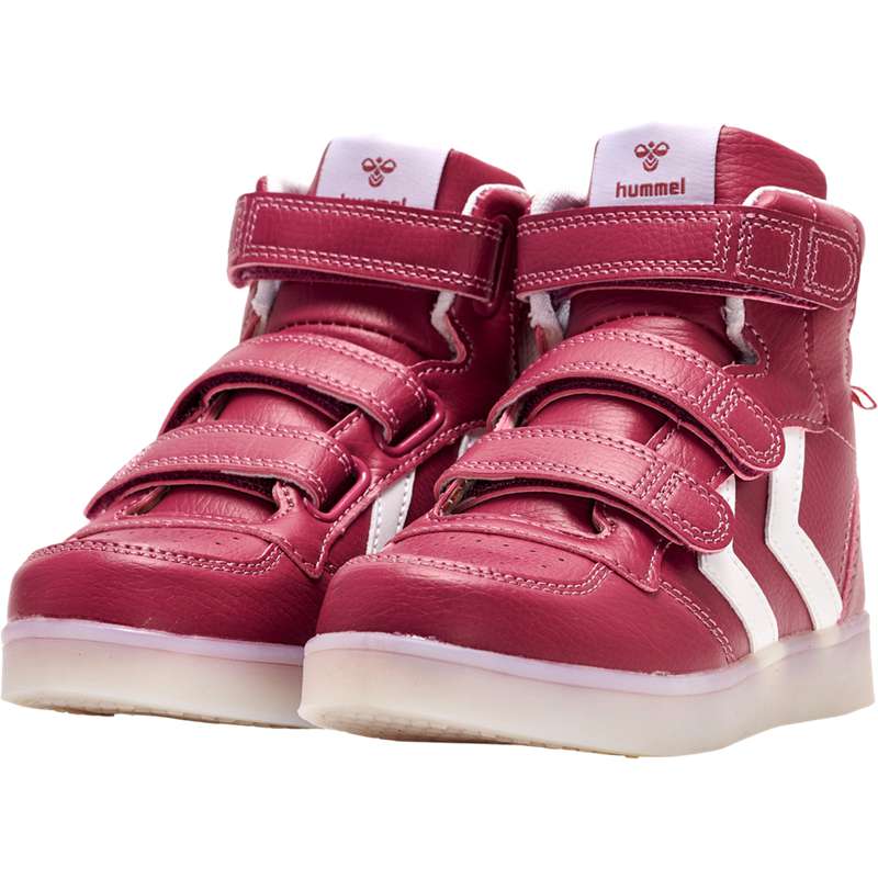 Basket Hummel Stadil Flash Jr Enfant Rose | 921299-269