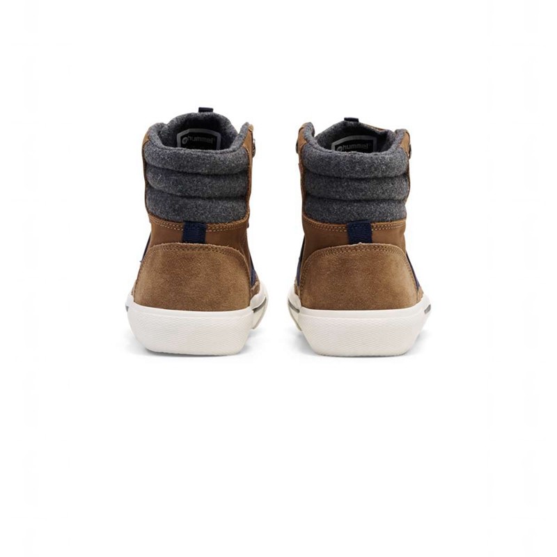 Basket Hummel Stadil High Winter Homme Marron | 421815-193