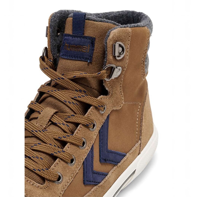Basket Hummel Stadil High Winter Homme Marron | 421815-193