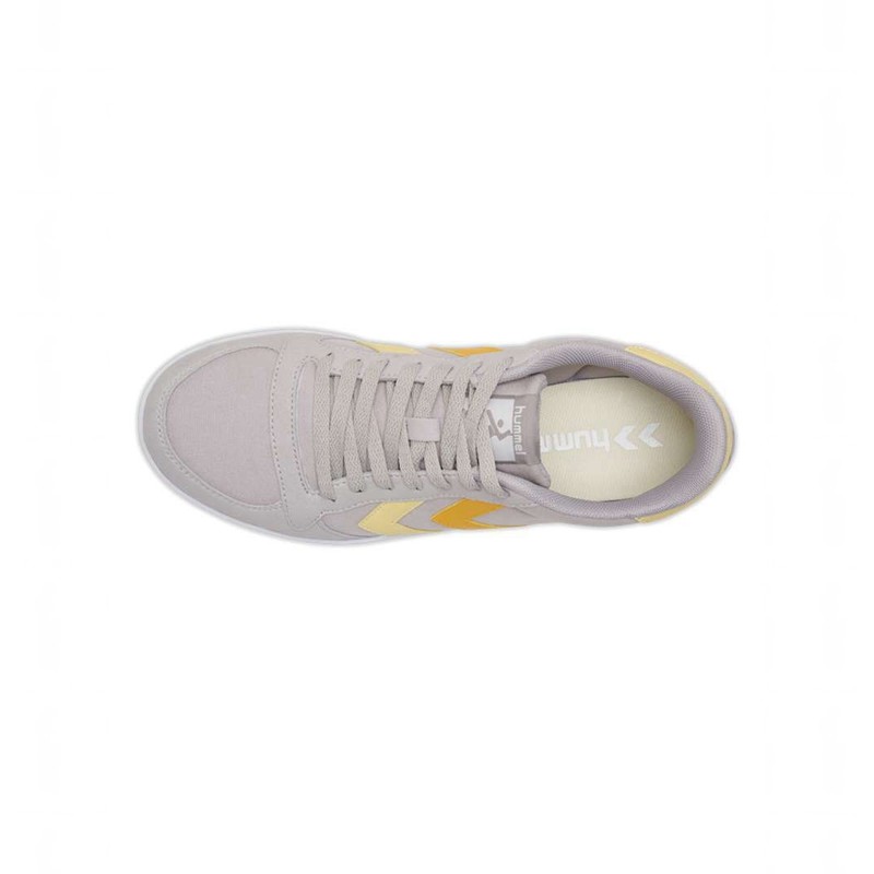 Basket Hummel Stadil Light Canvas Homme Grise | 251034-155
