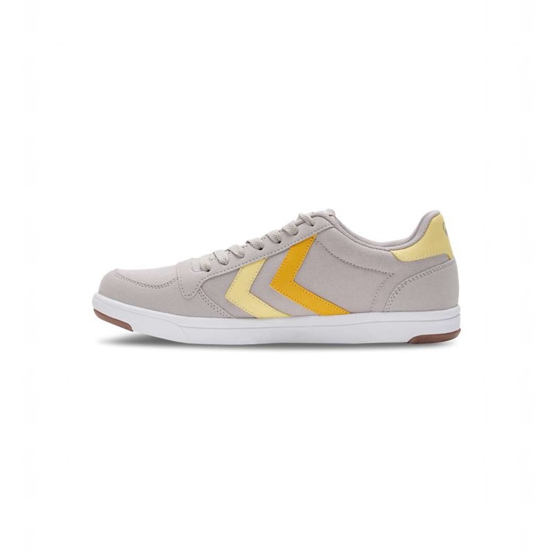 Basket Hummel Stadil Light Canvas Homme Grise | 251034-155