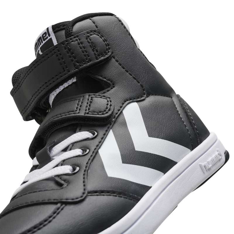 Basket Hummel Stadil Light Quick High Jr Enfant Noir | 806211-691