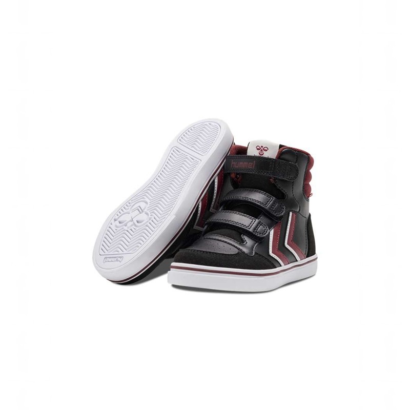 Basket Hummel Stadil Pro Jr Enfant Noir | 230326-391