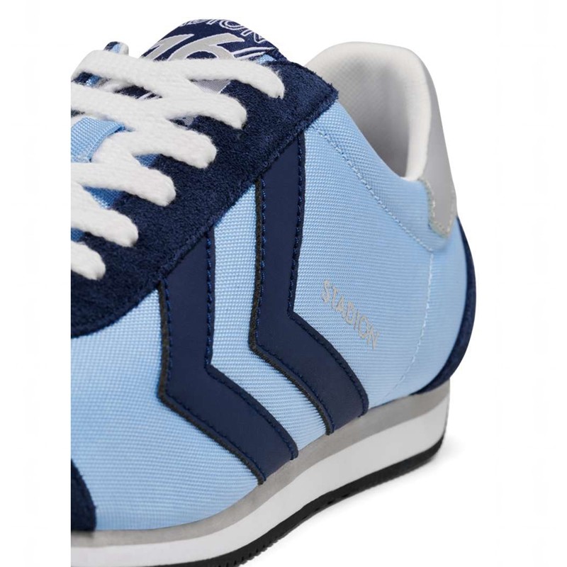 Basket Hummel Stadion Nylon Homme Bleu | 031886-476