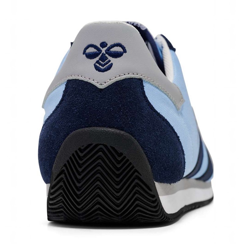 Basket Hummel Stadion Nylon Homme Bleu | 031886-476