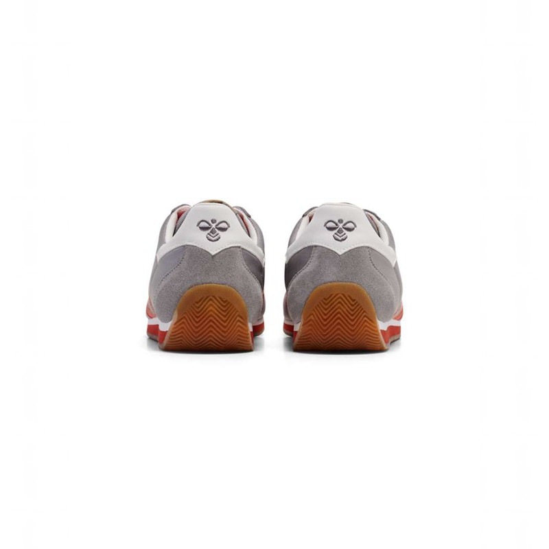 Basket Hummel Stadion Nylon Homme Grise | 001714-494