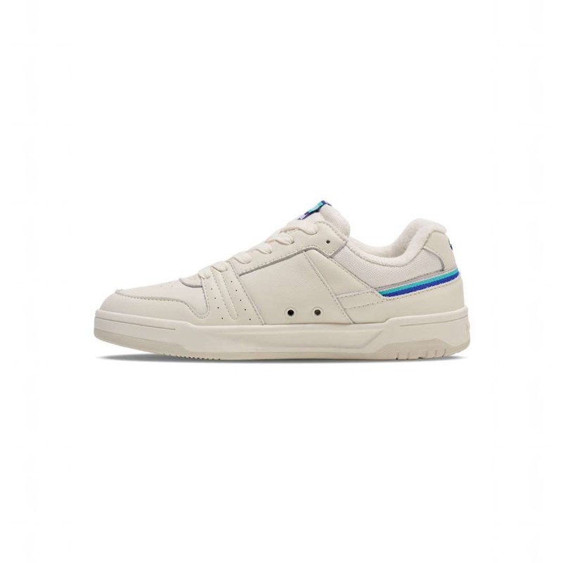 Basket Hummel Stockholm Lx-e Archive Femme Blanche | 242144-185