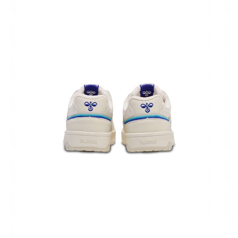 Basket Hummel Stockholm Lx-e Archive Femme Blanche | 242144-185