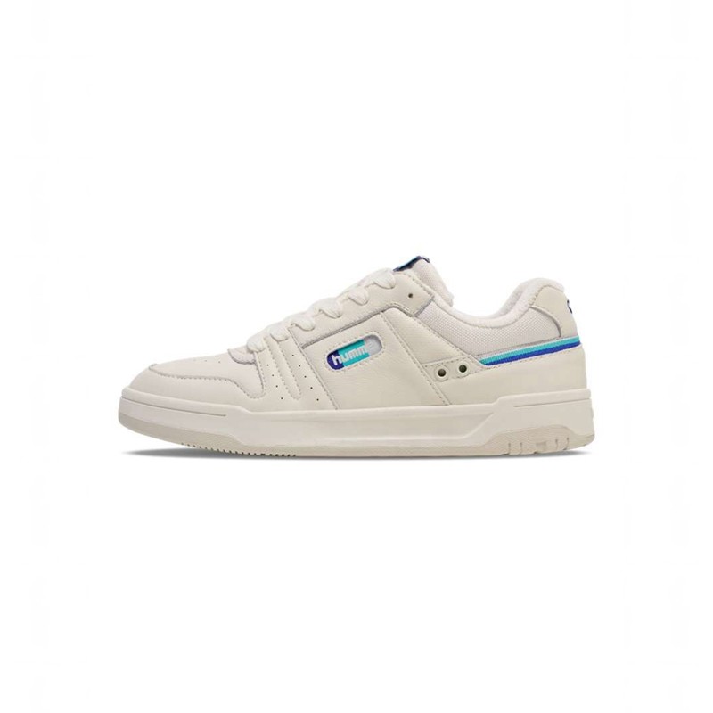 Basket Hummel Stockholm Lx-e Archive Femme Blanche | 242144-185