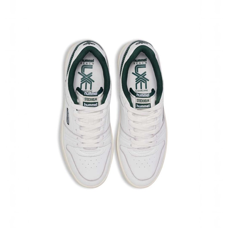 Basket Hummel Stockholm Lx-e Homme Blanche | 178476-117