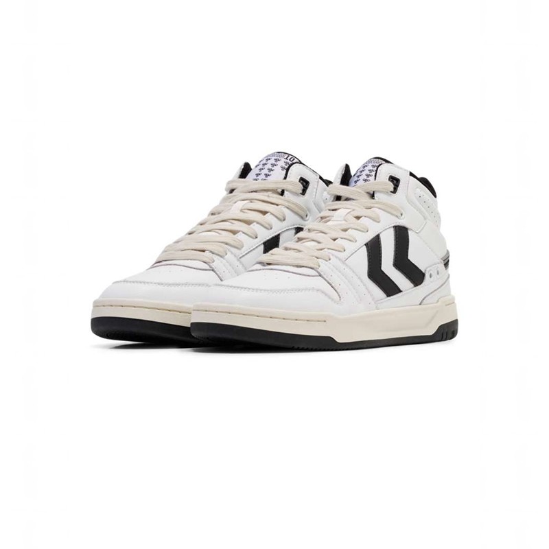 Basket Hummel Tennis 10 Lx-e Homme Blanche | 809503-465