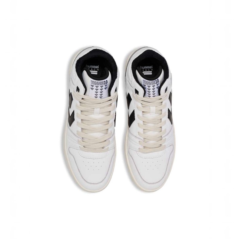Basket Hummel Tennis 10 Lx-e Homme Blanche | 809503-465
