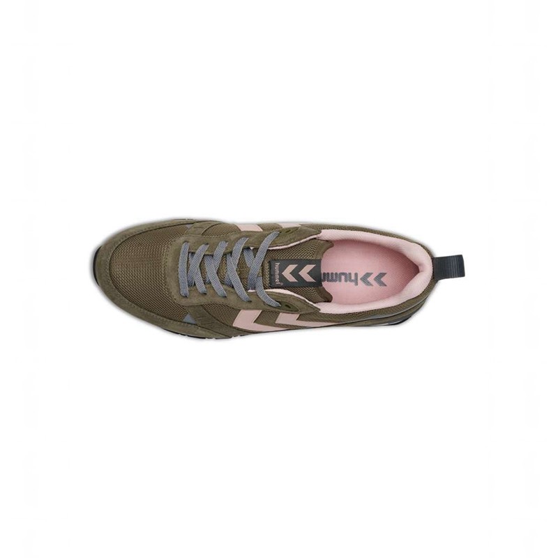 Basket Hummel Thor Homme Vert Olive | 869954-320
