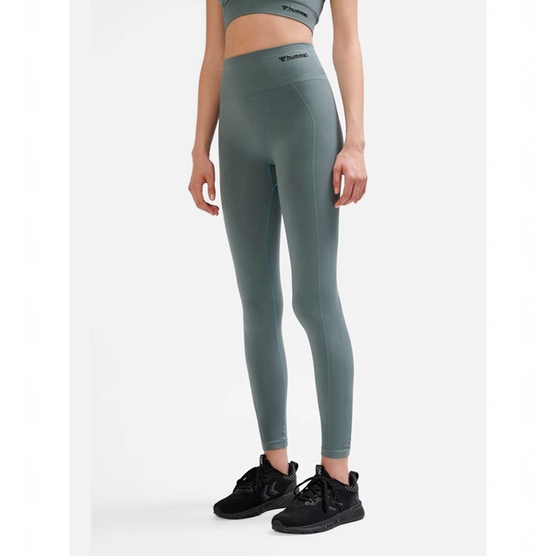 Basket Hummel Tif Seamless High Waist Femme Grise | 654277-391