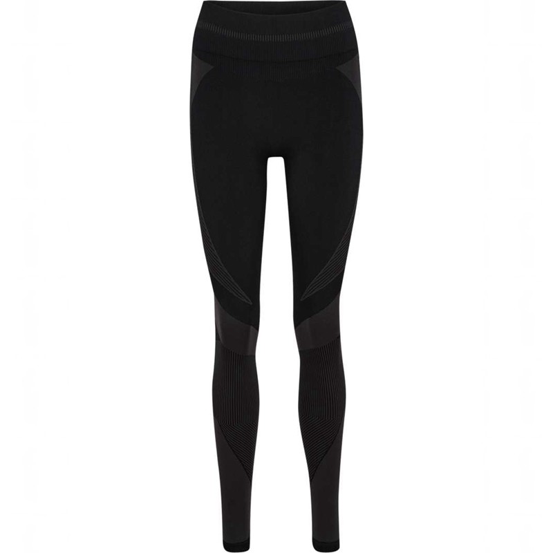 Basket Hummel Unity Seamless Mid Waist Femme Noir | 151220-418
