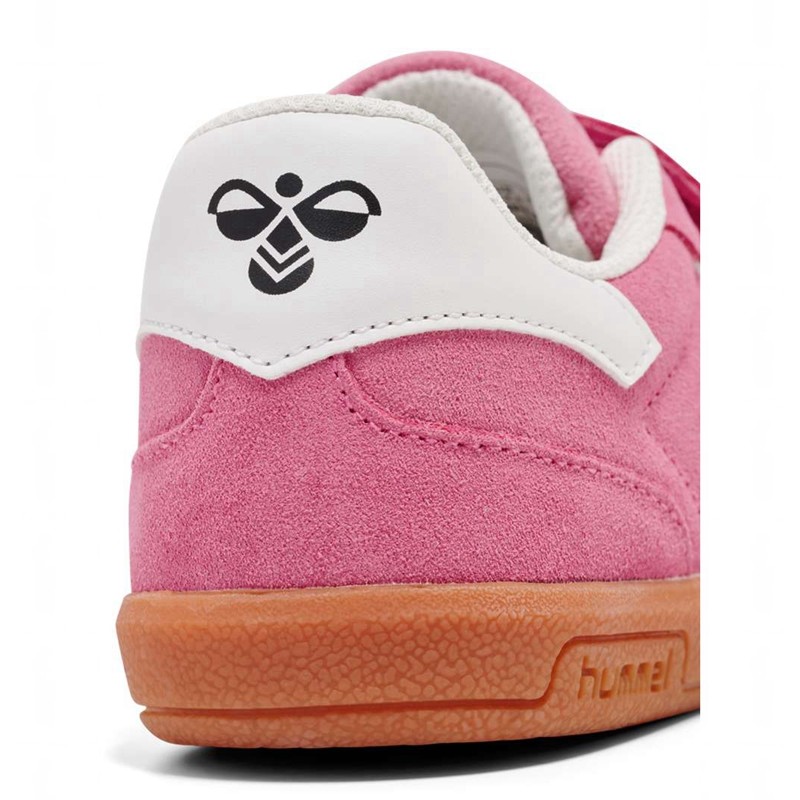 Basket Hummel Victory Suede Ii Enfant Rose | 374993-774