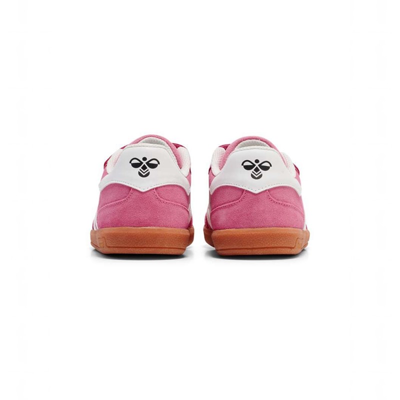 Basket Hummel Victory Suede Ii Enfant Rose | 374993-774