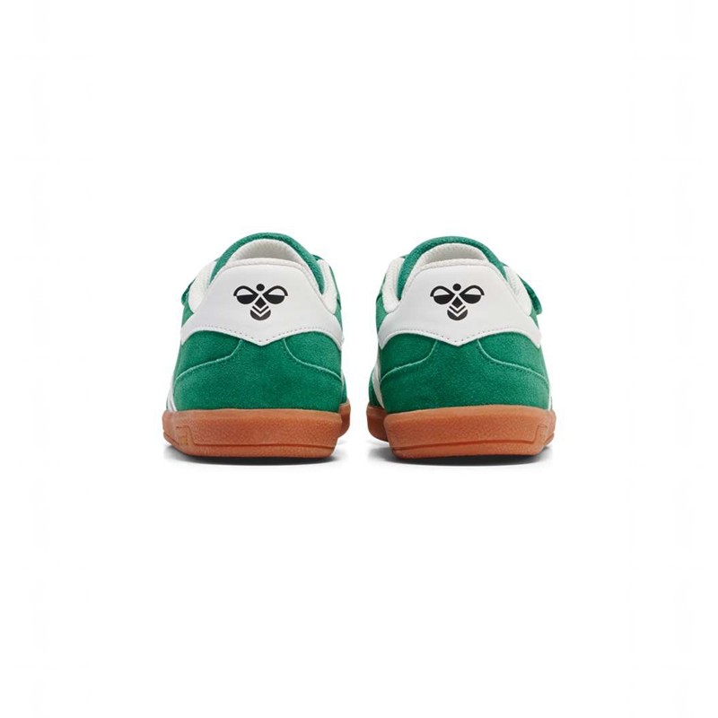 Basket Hummel Victory Suede Ii Enfant Vert | 848729-488