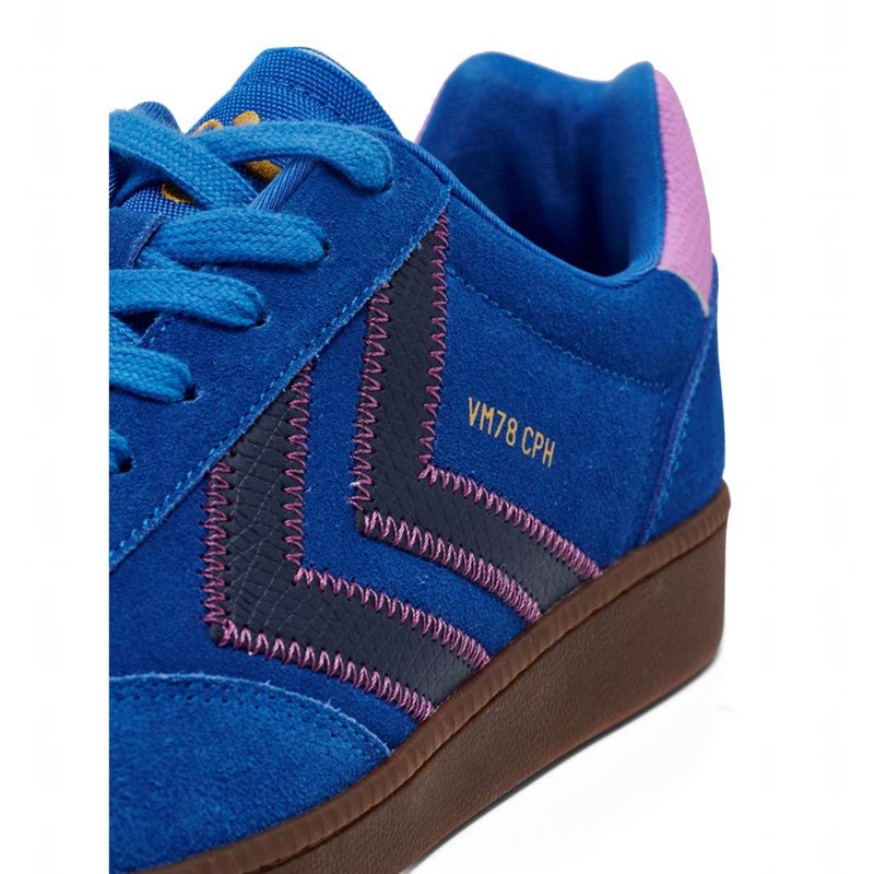 Basket Hummel Vm78 Cph Lz Homme Bleu | 381977-434