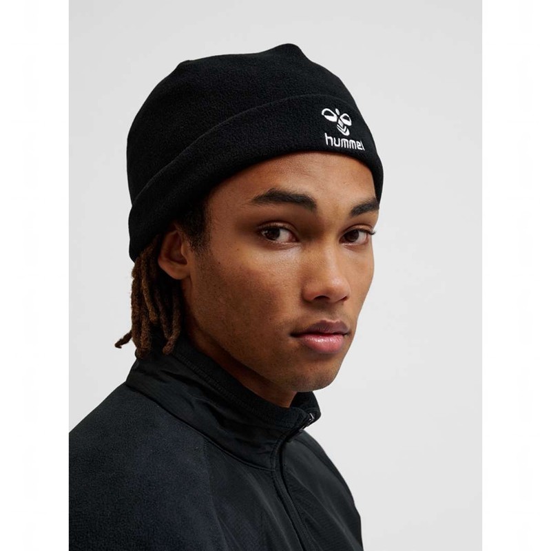 Bonnet Hummel Fleece Homme Noir | 006040-666