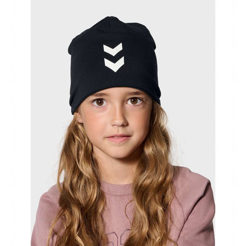 Bonnet Hummel Perry Enfant Noir | 610946-657