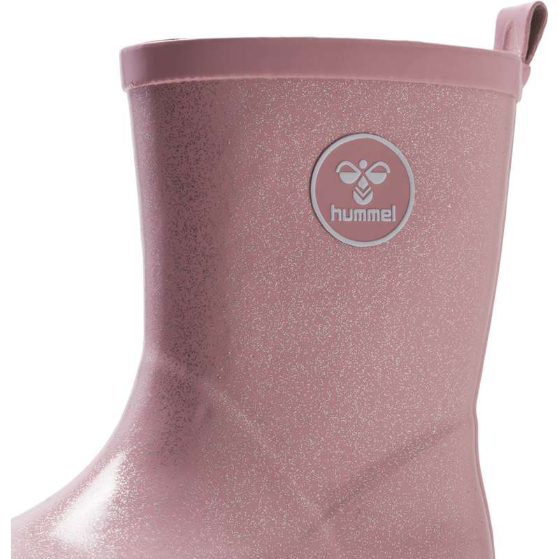 Bottes En Caoutchouc Hummel Glitter Jr Enfant Rose | 273421-609