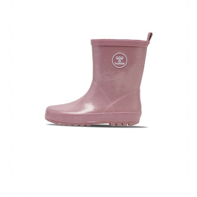 Bottes En Caoutchouc Hummel Glitter Jr Enfant Rose | 273421-609