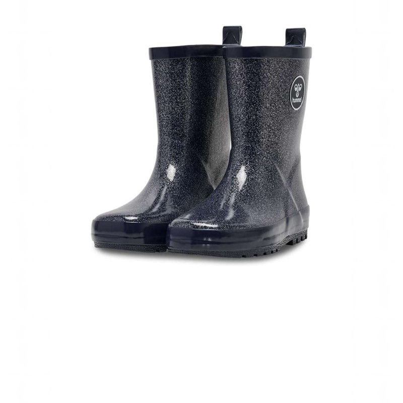 Bottes En Caoutchouc Hummel Glitter Jr Enfant Noir | 477254-476
