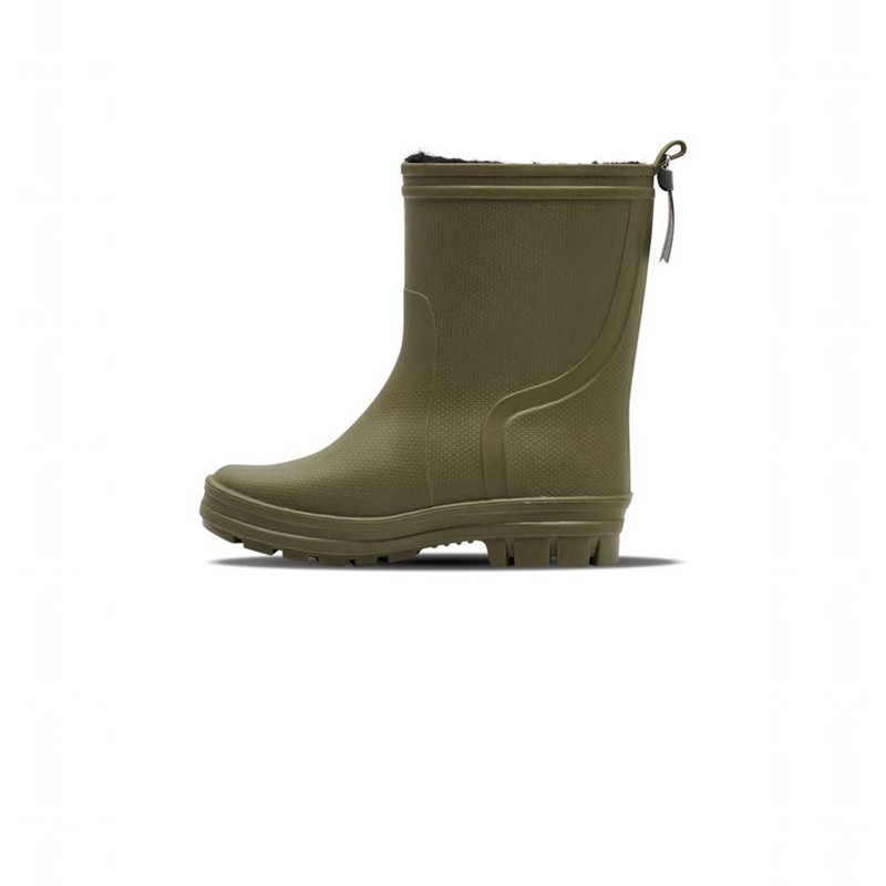 Bottes En Caoutchouc Hummel Thermo Jr Enfant Vert Olive | 248124-696
