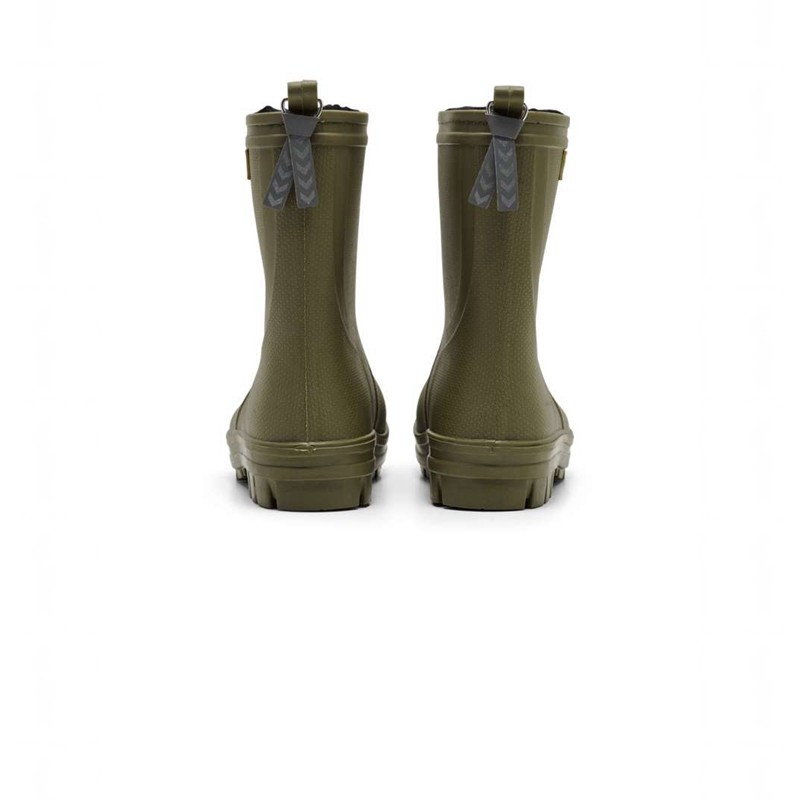 Bottes En Caoutchouc Hummel Thermo Jr Enfant Vert Olive | 248124-696