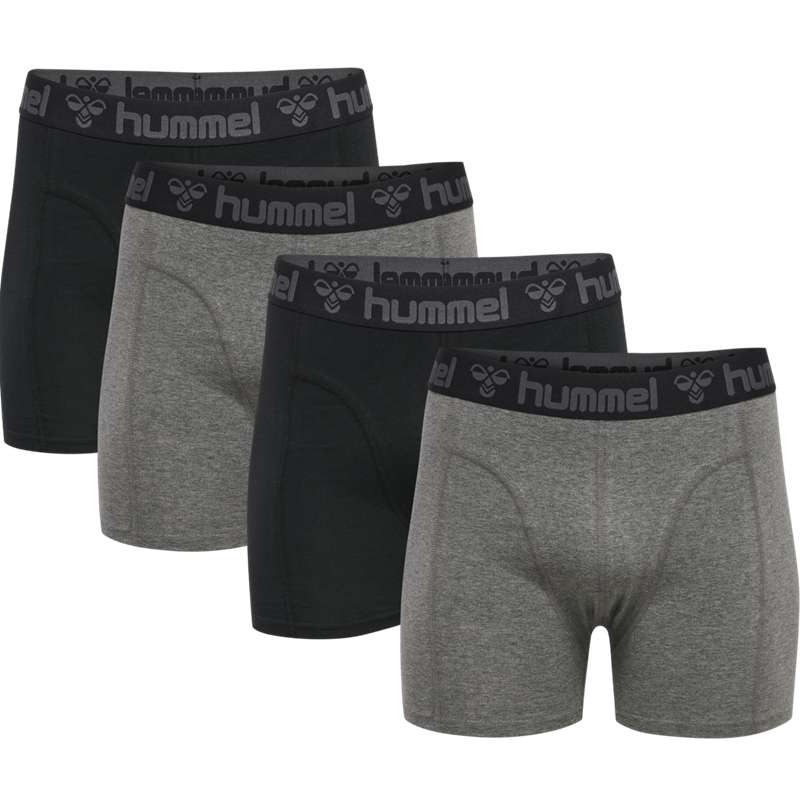 Boxer Hummel Marston 4-pack Homme Noir | 102088-631