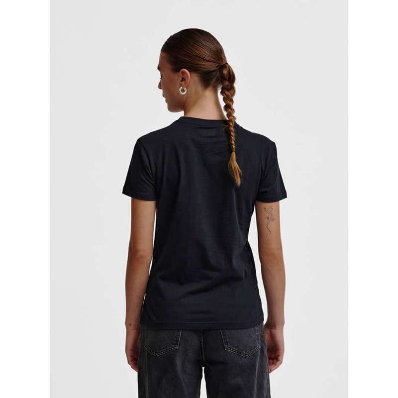 Cache-Cou Hummel Elemental Logo Cotton Femme Noir | 020635-000