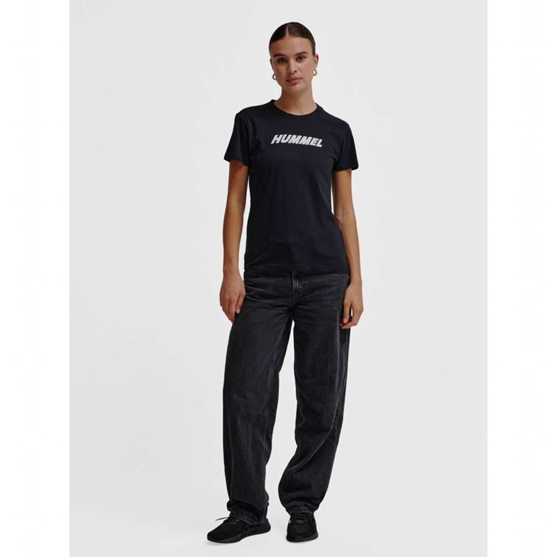 Cache-Cou Hummel Elemental Logo Cotton Femme Noir | 020635-000