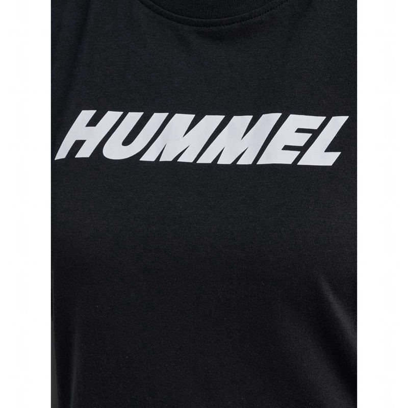 Cache-Cou Hummel Elemental Logo Cotton Femme Noir | 020635-000
