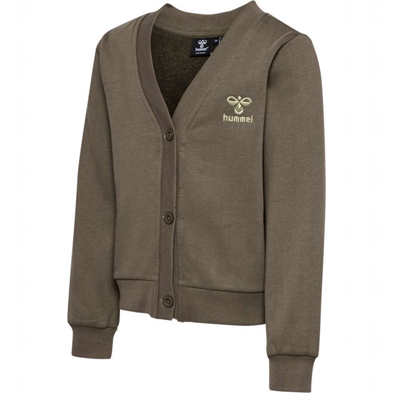Cardigan Hummel Tone Sweat Enfant Marron | 633112-697