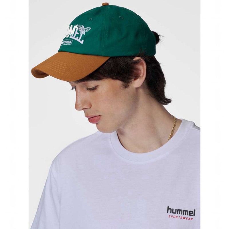 Casquettes Hummel Baseball Bee Femme Vert | 154321-736