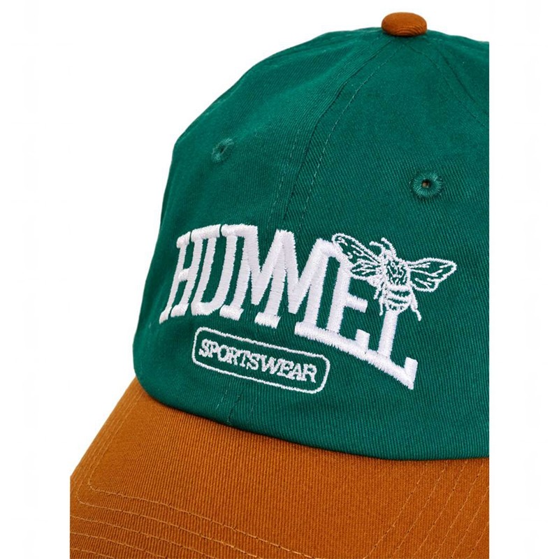 Casquettes Hummel Baseball Bee Femme Vert | 154321-736