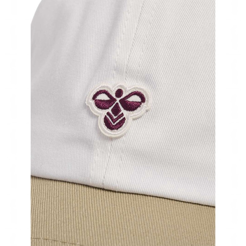 Casquettes Hummel Baseball Bee Homme Blanche | 313038-716