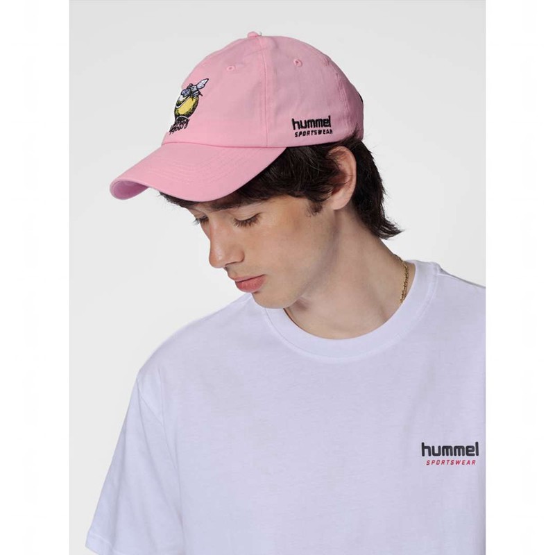 Casquettes Hummel Baseball Wrong Yellow Homme Rose | 409854-324