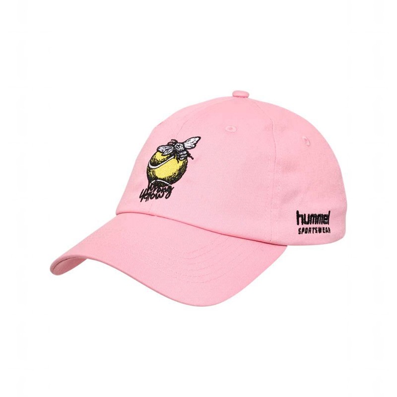Casquettes Hummel Baseball Wrong Yellow Homme Rose | 409854-324