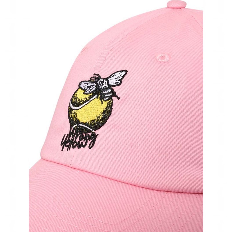 Casquettes Hummel Baseball Wrong Yellow Homme Rose | 409854-324