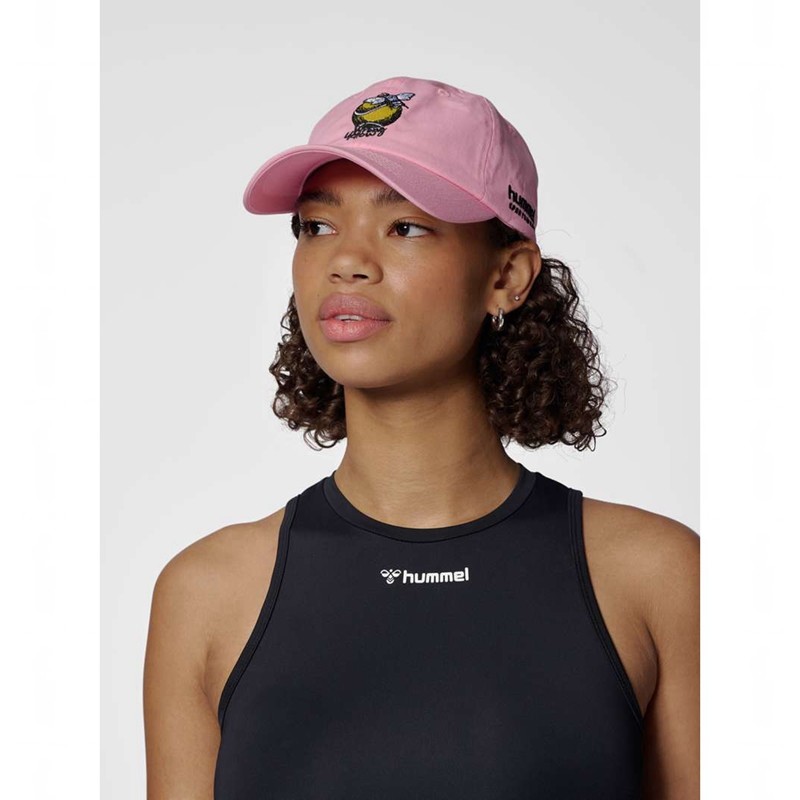 Casquettes Hummel Baseball Wrong Yellow Homme Rose | 409854-324