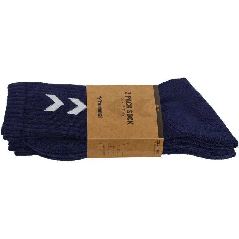 Chaussette Hummel 3-pack Basic Homme Bleu Marine | 351288-382
