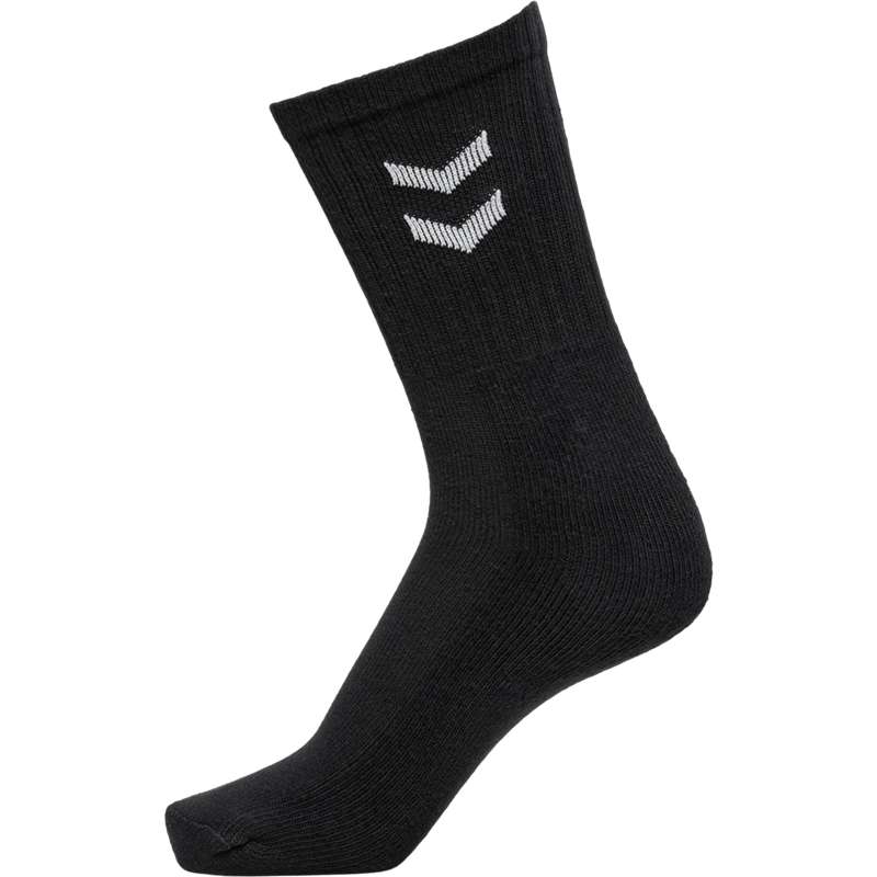 Chaussette Hummel 3-pack Basic Homme Noir | 255876-440
