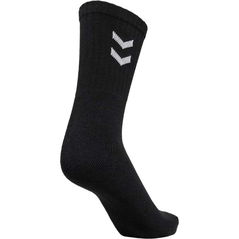 Chaussette Hummel 3-pack Basic Homme Noir | 255876-440