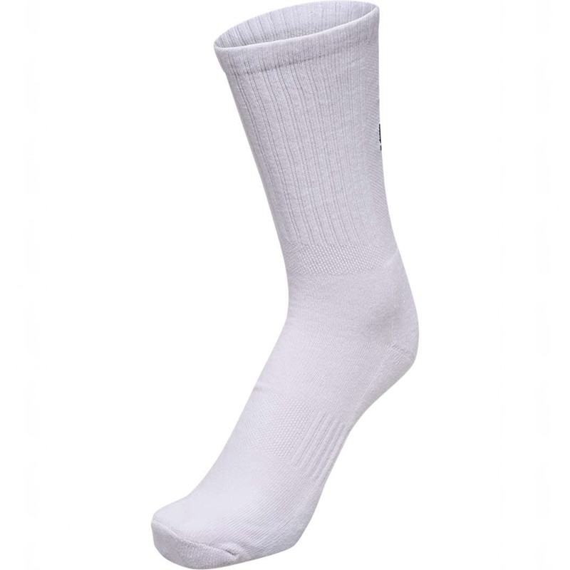 Chaussette Hummel 3-pack Chevrons Femme Blanche | 615766-891